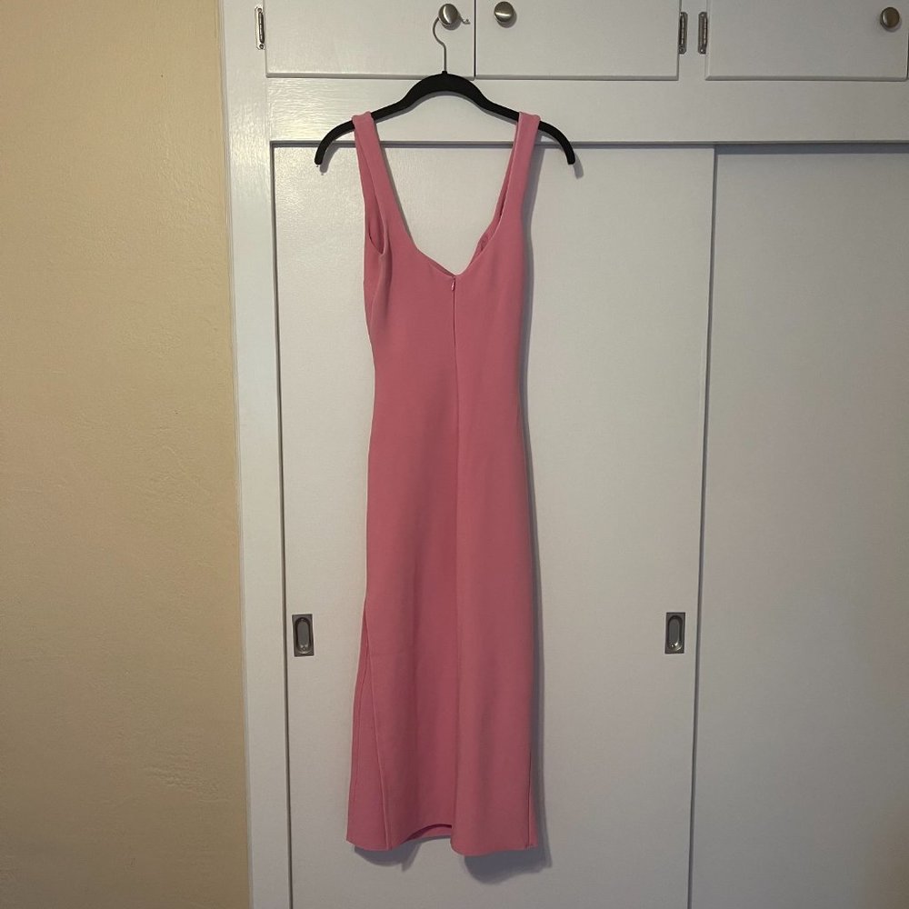 Bec & Bridge Joelle Midi Dress Pink - Size : US 6 - Picture 8 of 9
